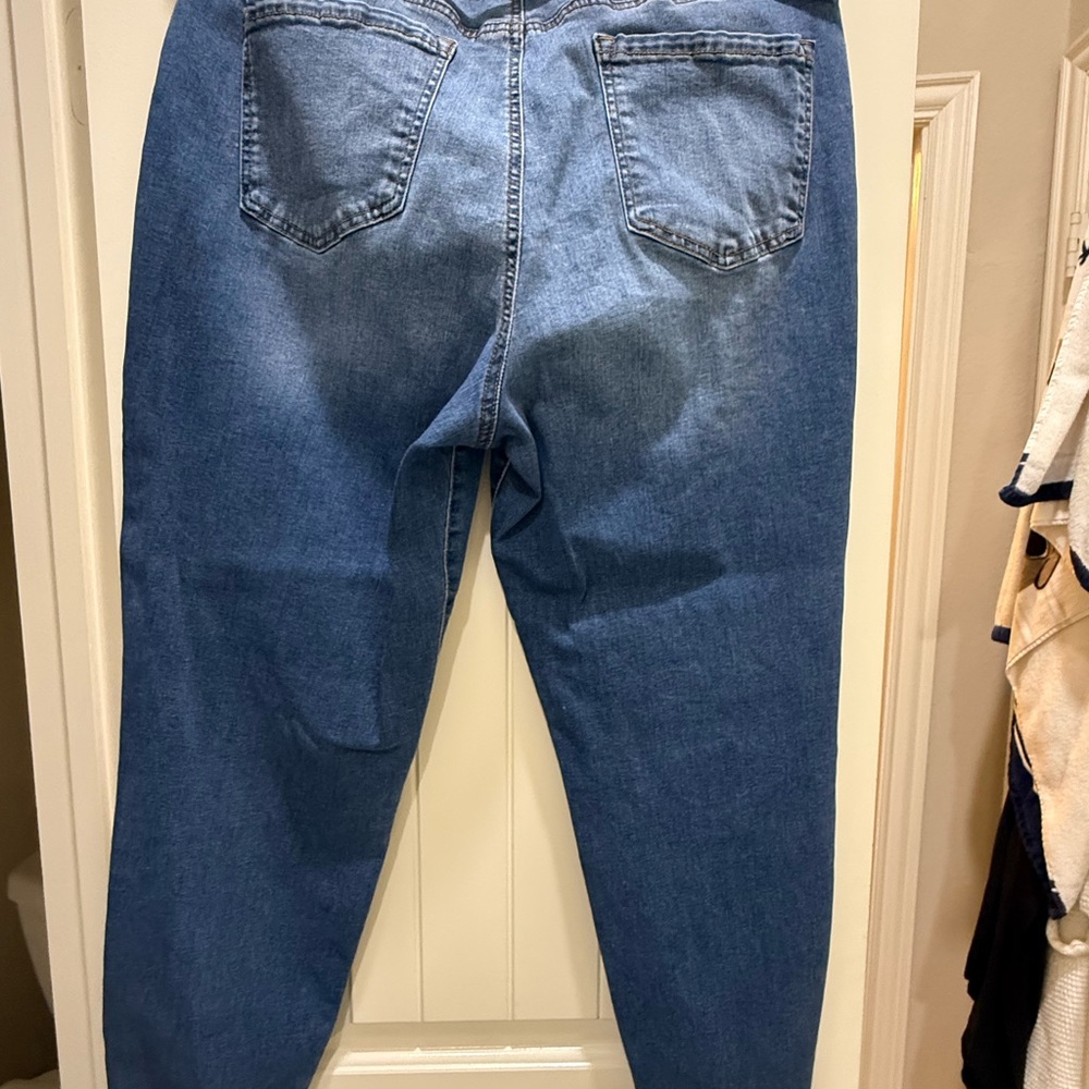 Sofia by Sofia Vergara Blue Ankle Jeans